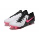 Nike Phantom Luna Elite FG Low Pink Black White Football Boots For Men 