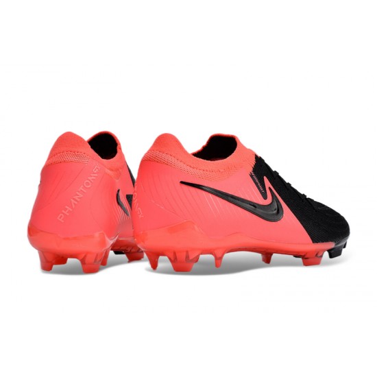 Nike Phantom Luna Elite FG Low Purple Black Peach Football Boots For Men/Women