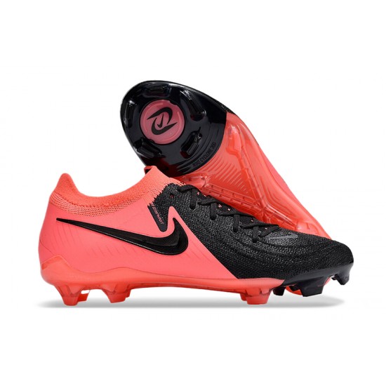 Nike Phantom Luna Elite FG Low Purple Black Peach Football Boots For Men/Women