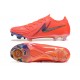 Nike Phantom Luna Elite FG Low Red Gray Football Boots For Men 