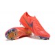 Nike Phantom Luna Elite FG Low Red Gray Football Boots For Men 