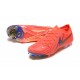 Nike Phantom Luna Elite FG Low Red Gray Football Boots For Men 