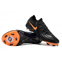 Nike Phantom Luna Elite FG Low Football Boots Black Orange For Men 