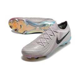 Nike Phantom Luna Elite FG Low Football Boots Grey Black For Men/Women