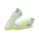 Nike Phantom Luna Elite FG Low White Black Green Football Boots For Men 