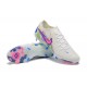 Nike Phantom Luna Elite FG Low White Blue Pink Football Boots For Men 