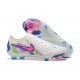 Nike Phantom Luna Elite FG Low White Blue Pink Football Boots For Men 