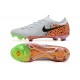 Nike Phantom Luna Elite FG Low White Green Football Boots For Men 