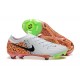 Nike Phantom Luna Elite FG Low White Green Football Boots For Men 