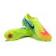 Nike Phantom Luna Elite FG Low Yellow Black Blue Football Boots For Men 