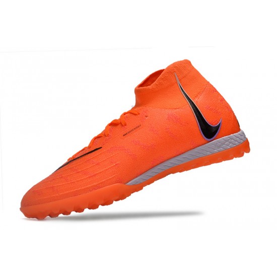 Nike Phantom Luna Elite TF High Top Orange Football Boots For Men/Women