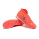 Nike Phantom Luna Elite TF High Top Peach Football Boots For Men 