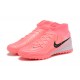 Nike Phantom Luna Elite TF High Top Pink Black Grey Football Boots For Men 