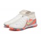 Nike Phantom Luna Elite TF High Top White Gold Orange Football Boots For Men