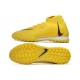 Nike Phantom Luna Elite TF High Top Yellow Football Boots For Men/Women