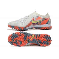 Nike Phantom Luna Elite TF Low Orange White Yellow Football Boots For Men 