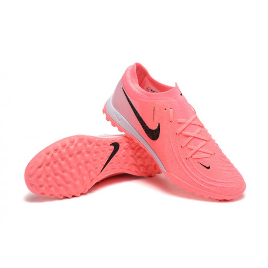 Nike Phantom Luna Elite TF Low Pink Black Football Boots For Men