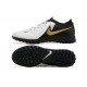 Nike Phantom Luna Elite TF Low White Black Gold Football Boots For Men 