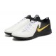 Nike Phantom Luna Elite TF Low White Black Gold Football Boots For Men 