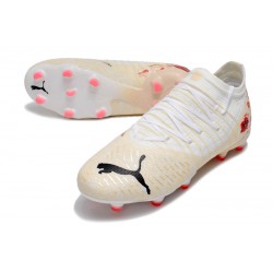 Puma Future Z 1.3 Instinct FG Low Beige Pink White For Women/Men Football Boots