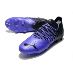 Puma Future Z 1.3 Instinct FG Low Black Purple For Women/Men Football Boots