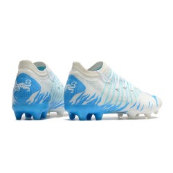 Puma Future Z 1.3 Instinct FG Low White Blue For Women/Men Football Boots