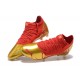 Puma Future Z 1.3 Teazer FG Red Gold Low Men Football Boots