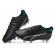 Puma Ultra Ultimate FG Low Black Blue Men Football Boots