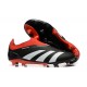 Adidas Predator Accuracy FG Boots Black Red White Mens Football Boots