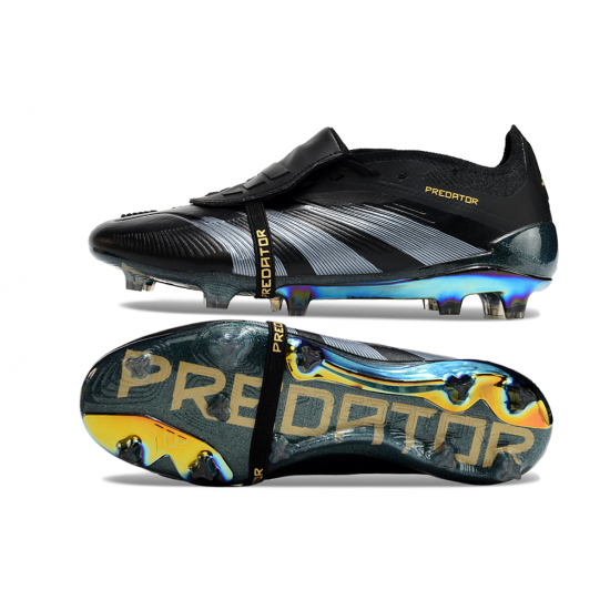 Adidas Predator Accuracy FG Boots Black Yellow Women Men Football Boots