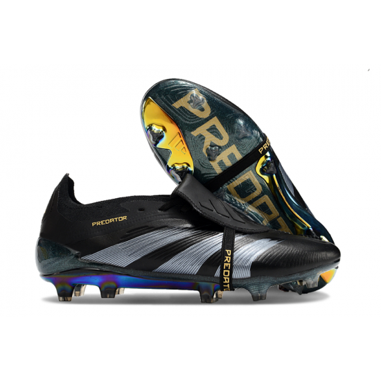 Adidas Predator Accuracy FG Boots Black Yellow Women Men Football Boots