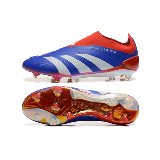 Adidas Predator Accuracy FG Boots Blue Red White Mens Football Boots